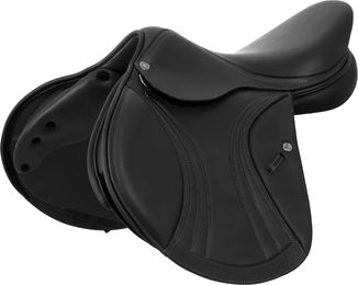 Produktbild von Acavallo Kc Race 2.6 Con Arcione Sattelsitz aus Kevlar-Carbon Schwarz 18 Zoll