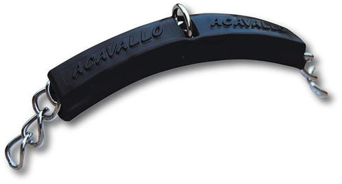 Produktbild von Acavallo Kinnkettenschoner AC Gel Schwarz