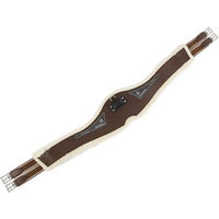 Produktbild von Acavallo Langgurt Anatomic PVCGel mit EcoWolle in Braun