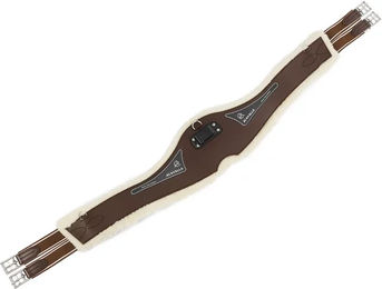 Produktbild von Acavallo Langgurt Anatomic PVCGel mit EcoWolle in Braun