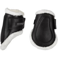 Produktbild von Acavallo Leder Gamaschen für Warmblut in Schwarz oder Braun