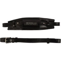 Produktbild von Acavallo Leder-Nasenriemen für Hackamore Schwarz