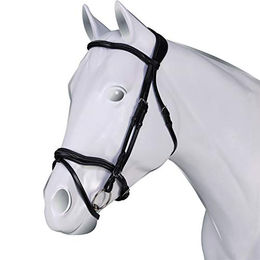 Produktbild von Acavallo Lederhalfter für Warmblut in Braun