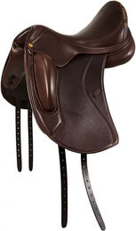 Produktbild von Acavallo Leonardo Dressursattel aus Leder in Braun 18 Zoll