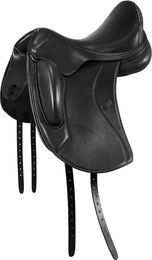 Produktbild von Acavallo Leonardo Dressursattel für Pferde aus Leder in Schwarz