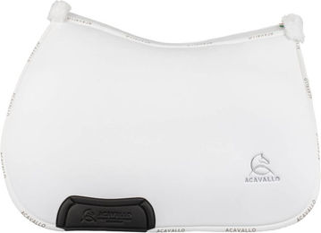 Acavallo Louvre Square EcoWool Springschabracke Weiß – Bild 1 von 3