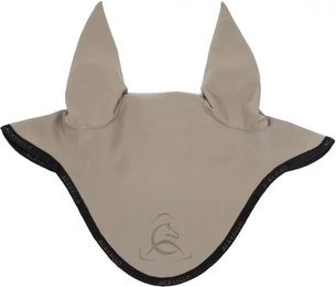 Acavallo Lycra Fliegenhaube für Pferde mit Silikon Logo – Bild 1 von 3