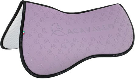 Produktbild von Acavallo Lycra Memory Foam Half Pad für Pferde mit Bambusfaser Unterseite Größe L