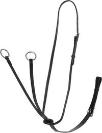 Produktbild von Acavallo Martingal für Pferde aus Leder in Schwarz