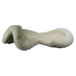 Acavallo Massage Gel Pad mit weißer Schaffellunterseite für Pferde – Bild 1 von 2