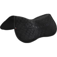 Produktbild von Acavallo Memory Foam Half Pad mit Grip Schwarz Größe L