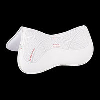 Produktbild von Acavallo Memory Foam Half Pad mit Grip Weiß Größe L