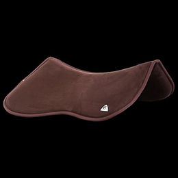 Acavallo Memory Foam Half Pad mit Rear Riser Sattelpad Braun Größe L – Bild 1 von 3