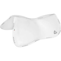 Produktbild von Acavallo Memory Foam Sattelpad mit Front Riser in Weiß Größe M