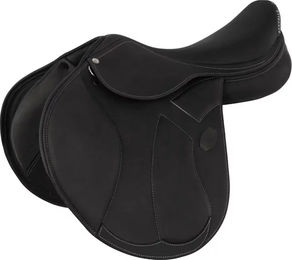 Produktbild von Acavallo Modigliani Reitsattel aus Leder in Schwarz für Pferde