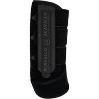 Produktbild von Acavallo New Respira Neopren Gamaschen für Pferde mit Gel-Einsatz Schwarz