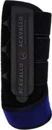 Acavallo New Respira Neopren Gamaschen für Pferde mit Geleinlage Blau Größe 3 – Bild 1 von 2