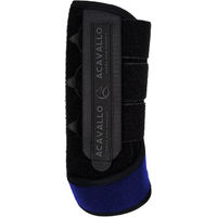 Produktbild von Acavallo New Respira Neopren Gamaschen für Pferde mit Geleinlage Blau Taille 2