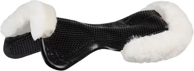 Acavallo NS-S Classic-S Gel-Puffersystem für Pferde Schwarz/Weiß Größe L – Bild 1 von 7