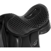 Produktbild von Acavallo Ortho-Pubis Gel Out Dressursattelsitzkissen für Pferde 20mm Schwarz Größe L