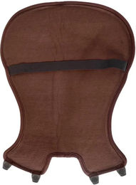 Acavallo Ortho Pubis Western Sattelsitzkissen mit Gel und Dri-Lex in Braun – Bild 1 von 6
