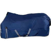 Produktbild von Acavallo Paddock Decke für Pferde wasserdicht 400g Blau 150 cm