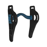 Produktbild von Acavallo Pelham Gebiss Sensitive für Pferde aus Kunststoff Schwarz/Blau 13,5 cm