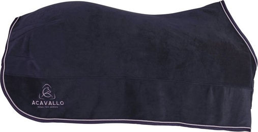 Acavallo Pferdefleece Decke Blau 800 g Größe L - 800 g – Bild 1 von 7