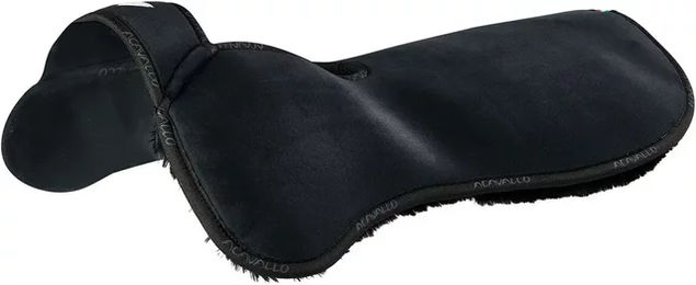 Acavallo Pferdepfoten MF-S WFS Sattelzubehör mit Memory Foam in Schwarz Größe S – Bild 1 von 1