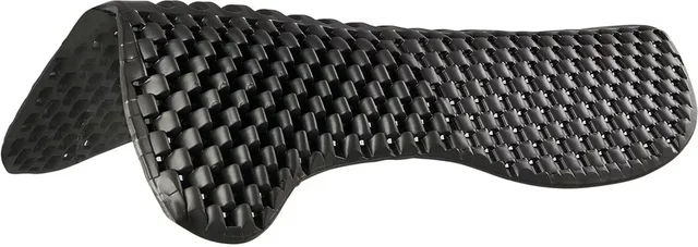 Acavallo Piuma Air-Release Sattelpad für Pferde mit Front Riser in Charcoal – Bild 1 von 5