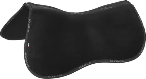 Acavallo Pocket Halfpad Memory Foam mit Einlagen Schwarz Größe M – Bild 1 von 4