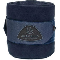 Produktbild von Acavallo Polobänder Gamaschen aus Fleece Blau 2er Pack für Pferde