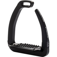 Produktbild von Acavallo Rel-X 180 Sicherheitssteigbügel für Pferde Schwarz mit 12cm Trittfläche