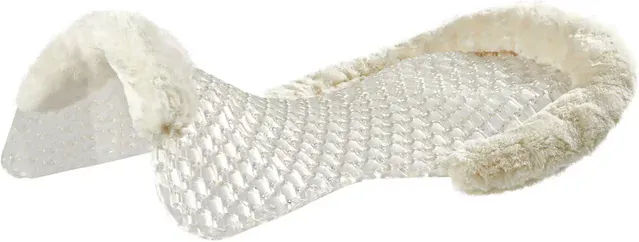 Acavallo Respira Air-Release Eco-Rand Sattelzubehör Transparent Weiß – Bild 1 von 4
