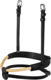Acavallo Rope Flash Nasenriemen für Pferde aus Seil in Schwarz – Bild 1 von 2