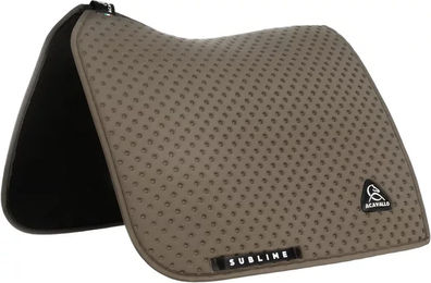 Produktbild von Acavallo Satteldecke für Pferde aus Bambus in Grau oder Beige