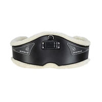 Produktbild von Acavallo Sattelgurt Comfort Gel mit Bio Wolle Schwarz Grösse 120
