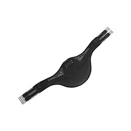 Acavallo Sattelgurt mit Belly Flap Comfort Gel Schwarz 140cm – Bild 1 von 5