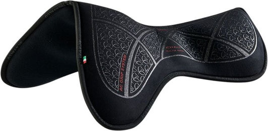 Acavallo Sattelpad Close Contact aus Memory Foam AC-Grip Flach Schwarz/Bronze Größe M – Bild 1 von 1