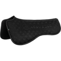 Produktbild von Acavallo Sattelpad für Pferde Dressur mit Memory Foam und Silicon Grip in Schwarz