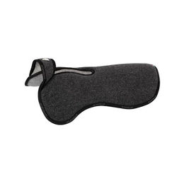 Acavallo Sattelpad MF WFS mit doppeltem Memory-Schaum Filz in Grau – Bild 1 von 4