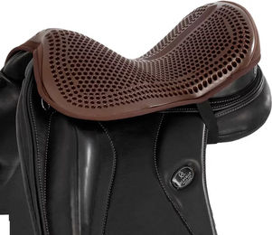 Acavallo Sattelsitzkissen Dressur Gel Out 20mm braun Größe L – Bild 1 von 13