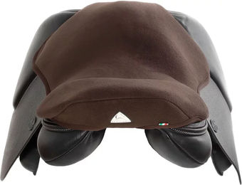 Acavallo Sattelsitzkissen Jump Airplus Dri-Lex Gel für Pferde Braun Größe L – Bild 1 von 3