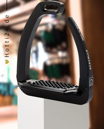 Produktbild von Acavallo Sicherheitssteigbügel Rel-X 180 Schwarz aus Edelstahl