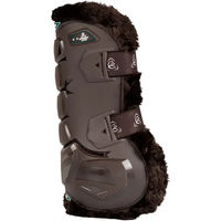Produktbild von Acavallo Skeleton Dynamic Zone Gamaschen aus Neopren in Schwarz oder Braun Größe L