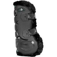 Produktbild von Acavallo Skeleton Dynamic Zone Streichkappen aus Neopren Schwarz Größe M