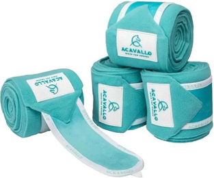 Produktbild von Acavallo Special Edition Anti-Pilling Polo-Bandagen für Pferde aus Fleece 4er Pack