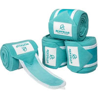 Produktbild von Acavallo Special Edition Anti-Pilling Polo-Bandagen für Pferde aus Fleece 4er Pack