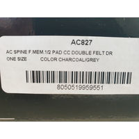 Produktbild von Acavallo Spine F.Mem.1/2 Pad CC Double Felt Dressurunterlage Charcoal/Grey - 1 Stk.