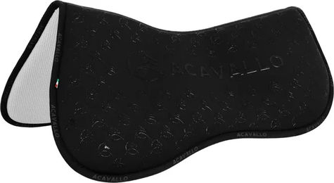 Acavallo Spine Free 3D Memory Foam Half Pad für Pferde mit Bambusfaser Unterlage Schwarz Größe M – Bild 1 von 3